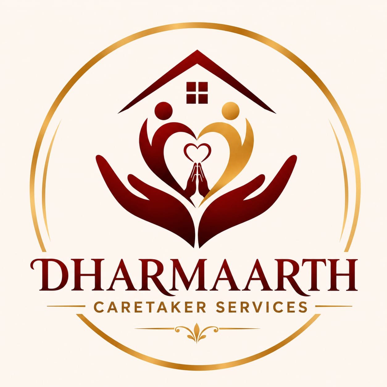 Dharmarth Caretaker Services Logo